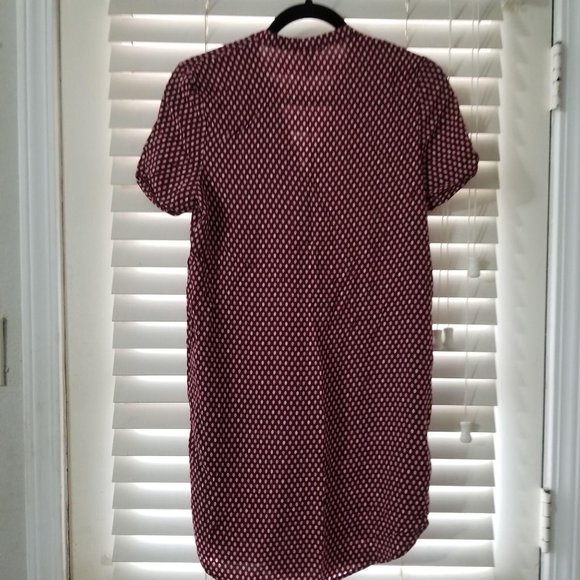 H&M / 2 / Red and White Dress - Picture 3 of 4